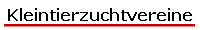 Kleintierzuchtvereine
